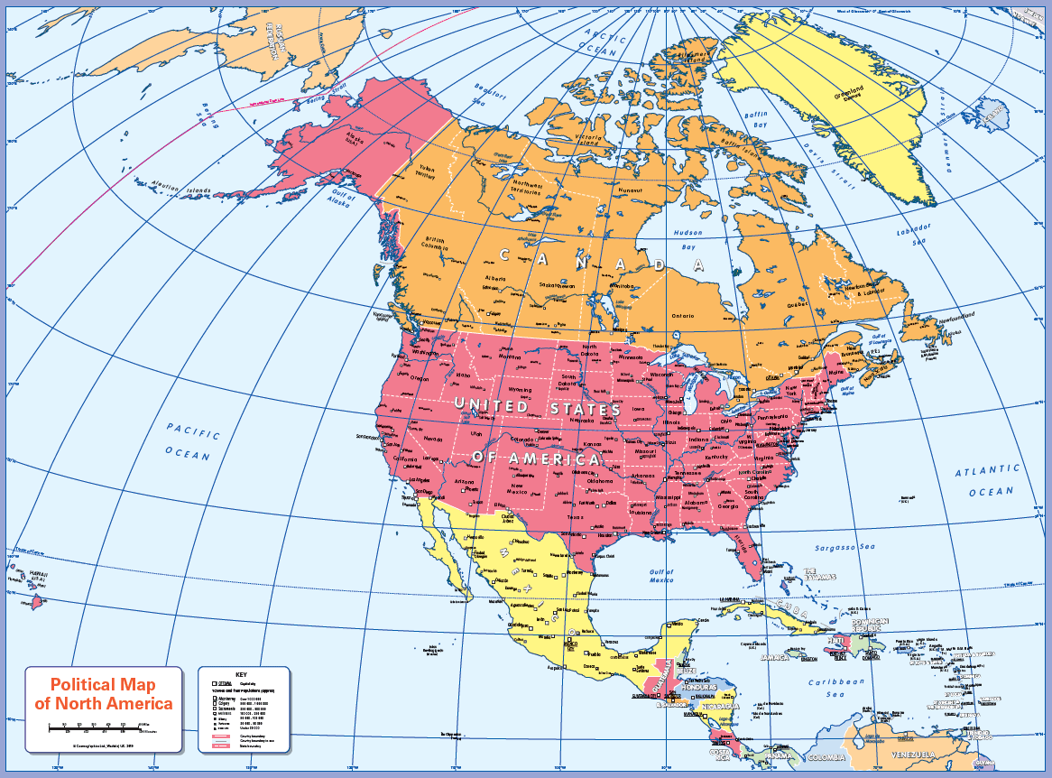 North America market coverage map for STEEL Structure Homes