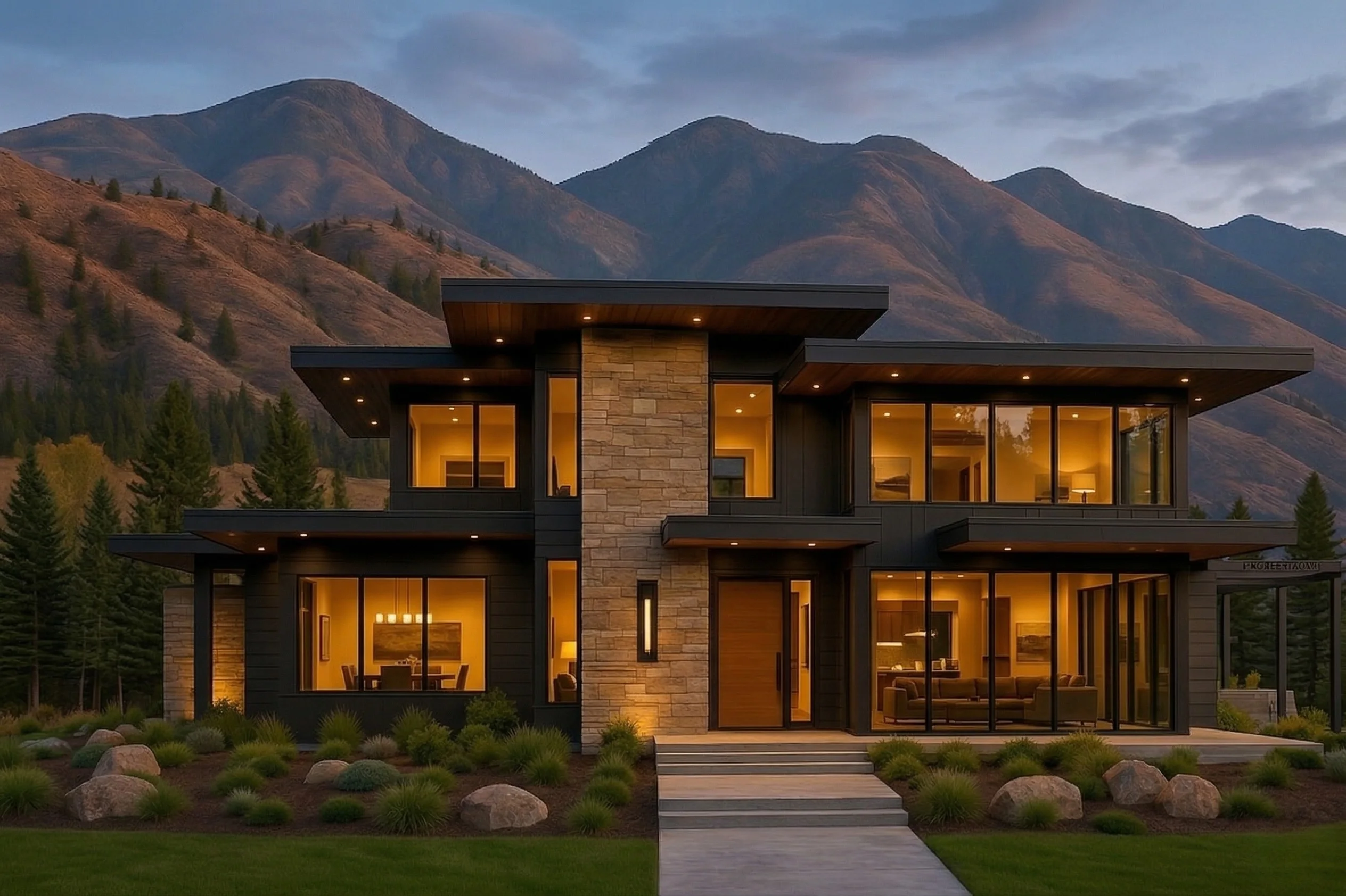 Copper Canyon exterior design reference for STEEL Structure Homes.