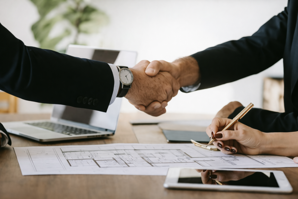 Bone Structure renovation contract agreement between client and STEEL Structure Homes